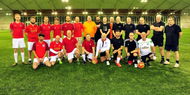 Russell Roof Tiles hosts charity football match