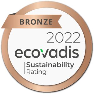 ecovadis Bronze 2022 Sustainability Rating logo 002