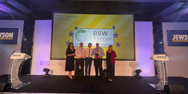 BSW picks up Jewson supplier award