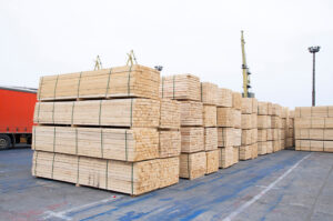 timber at port